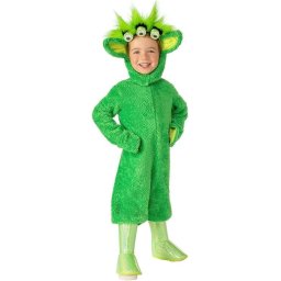 Costum de carnaval extraterestru pentru copii, 12-24 luni, verde