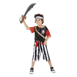Costum de carnaval pirat pentru copii, set complet, Pirat neinfricat