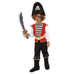 Costum de carnaval pirat pentru copii, set complet Rubies