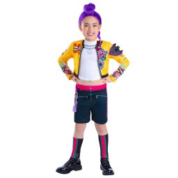 Costum carnaval Rumi K-Pop Demon Hunters pentru copii, licentiat