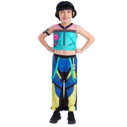 Costum carnaval copii K-Pop Demon Hunters Zoey Classic, licentiat