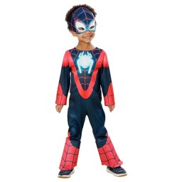 Costum Spiderman pentru copii cu masca, reflectorizant, 2-3 ani