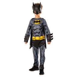 Costum de carnaval Batman pentru copii, cu pelerina si masca