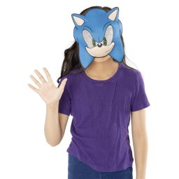 Masca de carnaval Sonic pentru copii, accesoriu licentiat
