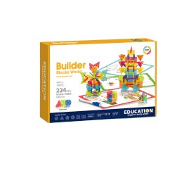Set de constructie STEAM Fulgi de zapada, 224 piese educative