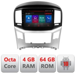 Navigatie Hyundai H1 Starex 2016+ Android 4GB RAM 64GB 4G GPS Bluetooth