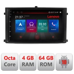Navigatie dedicata SsangYong Rexton 2019+ Android 4GB RAM 64GB 4G Resigilata