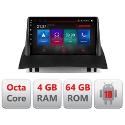 Navigatie Renault Megane 2 cu Android 4G, GPS, Bluetooth si DSP 4+64GB Resigilata
