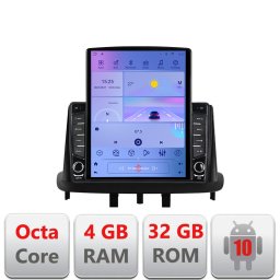 Navigatie Android 9.7 inch Renault Megane 3 si Fluence, 4GB RAM, 32GB