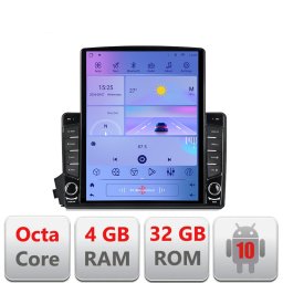Navigatie Android SsangYong Kyron Actyon 9.7 inch, 4GB RAM, 32GB, 4G