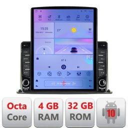 Navigatie auto universala 9.7 inch tip Tesla, Android, 4GB RAM, 32GB, 4G
