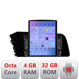 Navigatie Hyundai Elantra 2021+ cu ecran Tesla 9.7 inch, Android, GPS, 4+32GB