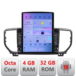 Navigatie Android Kia Sportage 2019 cu ecran Tesla 9.7 inch, GPS si WiFi