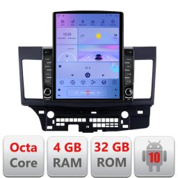 Navigatie Android Mitsubishi Lancer 2008+ 9.7 inch 4G GPS WiFi 4+32GB