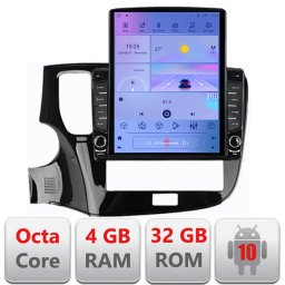 Navigatie Android Tesla 9.7 pentru Mitsubishi Outlander 2013-2019, 4GB+32GB