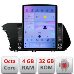 Navigatie Hyundai i20 2020+ cu ecran Tesla 9.7 inch, Android, 4G, 4+32GB
