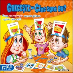 Joc de societate Ghiceste cine sunt eu? pentru copii 6+, 2-6 jucatori