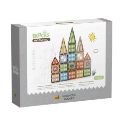 Joc magnetic de constructie Diamond, 31 piese, 7.5 cm