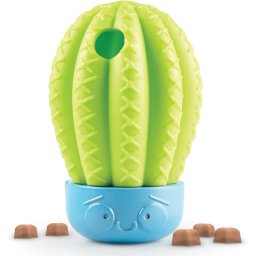 Jucarie interactiva pentru caini Brightkins Cactus cu eliberare recompense