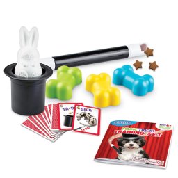Set de dresaj pentru caini Brightkins cu trucuri magice si jocuri