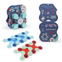 Joc magnetic de construit Clixo Tiny & Mighty Ocean, 9 piese
