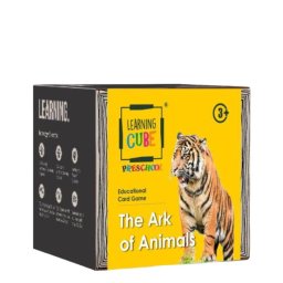 Joc lingvistic educativ Learning Cube Arca lui Noe cu 64 carduri