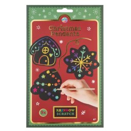 Set de razuit pentru decoratiuni de Craciun creative, 4 ani+