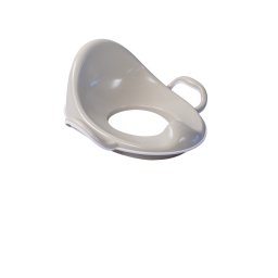 Reductor WC antiderapant pentru copii, cu spatar ergonomic, bej