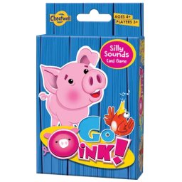 Joc de carti Go Oink pentru copii 4+, joc amuzant cu sunete de animale