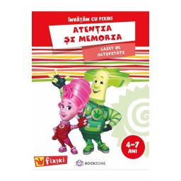 Caiet de activitati Fixiki pentru 4-7 ani - Atentia si memoria