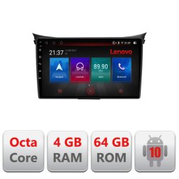 Navigatie Hyundai i30 2011-2016 Android 4G GPS WiFi Bluetooth 4GB 64GB