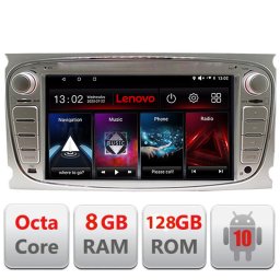 Navigatie Android Ford Focus/Mondeo/Galaxy/S-Max 2008-2011, 8GB RAM