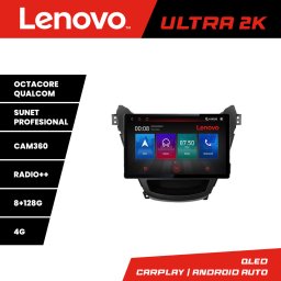Navigatie Hyundai Elantra 2013-2015, ecran 13 inch 2K, 8GB RAM, 128GB