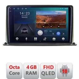 Navigatie universala 2DIN 9 inch Android QLED, Octa Core, 4GB+64GB, CarPlay