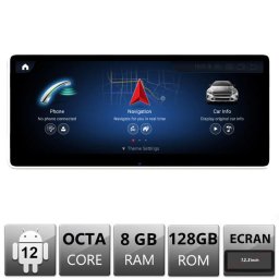 Navigatie Android 12.3 inch pentru Mercedes CLS W218 NTG4, 4G, 8GB RAM, 128GB