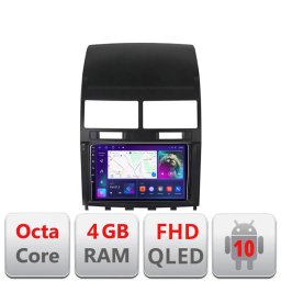 Navigatie Android VW Touareg 2004-2011 cu ecran QLED, 4GB RAM si 64GB