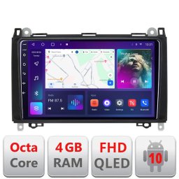 Navigatie Android Mercedes si VW Crafter QLED 4GB RAM 64GB CarPlay