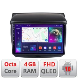 Navigatie Android Mitsubishi L200 2006-2014, QLED, 4GB RAM, 64GB