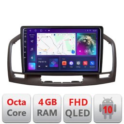 Navigatie Android Opel Insignia 2009-2013, QLED, 4GB RAM, 64GB, CarPlay