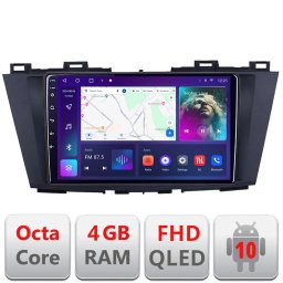 Navigatie Mazda 5 2010-2017 Android QLED 4GB RAM 64GB CarPlay