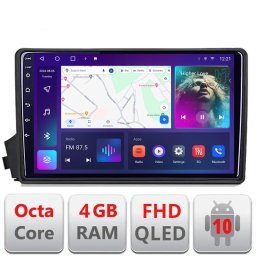 Navigatie Android QLED 4+64 pentru SsangYong Kyron si Actyon cu CarPlay