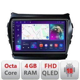 Navigatie Android Hyundai Santa Fe IX45 2012-2017 QLED 4GB+64GB CarPlay