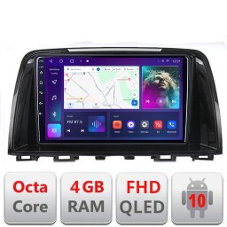 Navigatie Android Mazda 6 2013-2017 cu ecran QLED, 4GB RAM si 64GB