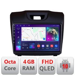 Navigatie Android Isuzu D-Max 2015+ cu ecran QLED, 4GB RAM si 64GB
