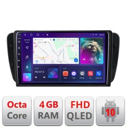 Navigatie Android Seat Ibiza 2008-2014 cu ecran QLED, 4GB RAM, 64GB