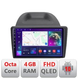 Navigatie Android Ford Fiesta 2012-2018 cu ecran QLED, 4GB RAM si 64GB