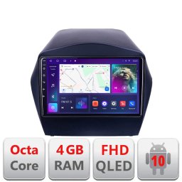 Navigatie Android Hyundai IX35 cu ecran QLED, 4GB RAM si 64GB
