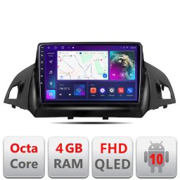 Navigatie Android Ford Kuga 2013-2017 QLED 4GB+64GB CarPlay Android Auto
