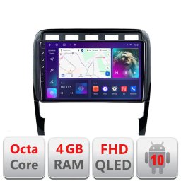 Navigatie Android Porsche Cayenne 2002-2011 cu ecran QLED, 4GB RAM