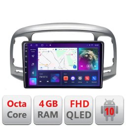 Navigatie Android Hyundai Accent 2006-2012, QLED, Octa-Core, 4GB+64GB